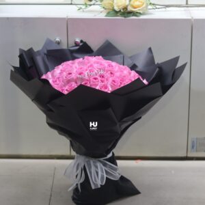 100 Piece Roses Bouque Hu Florist- 0012