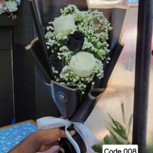 Black & White Combo- Hu Florist- 008